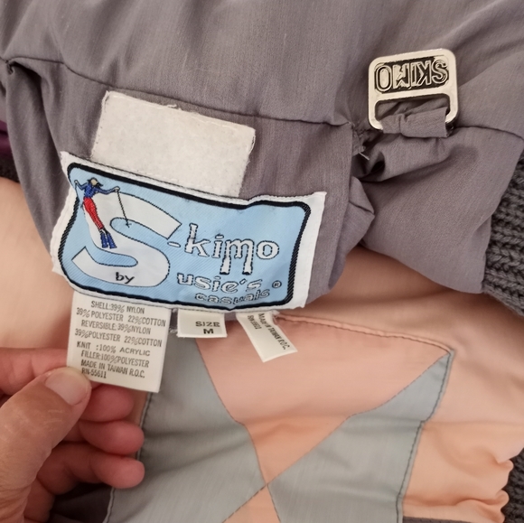 Skimo by Susie's Casuals Vintage 80s Ski Jacket Coat Women's Size Medium - Picture 16 of 16